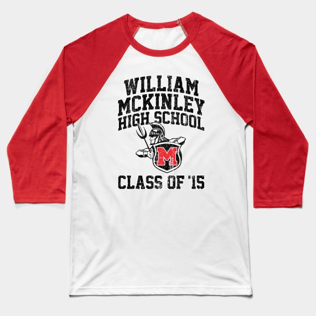 William McKinley High School Class of 15 Baseball T-Shirt by huckblade